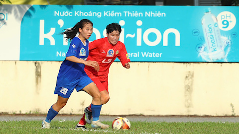  TP.HCM I thua trận đầu tiên tại giải bóng đá nữ VĐQG 2025